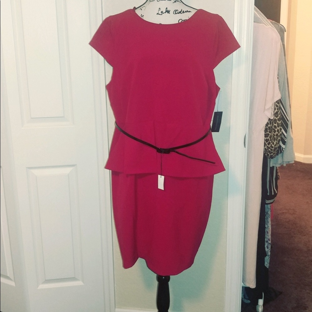 Worthington Peplum Dress